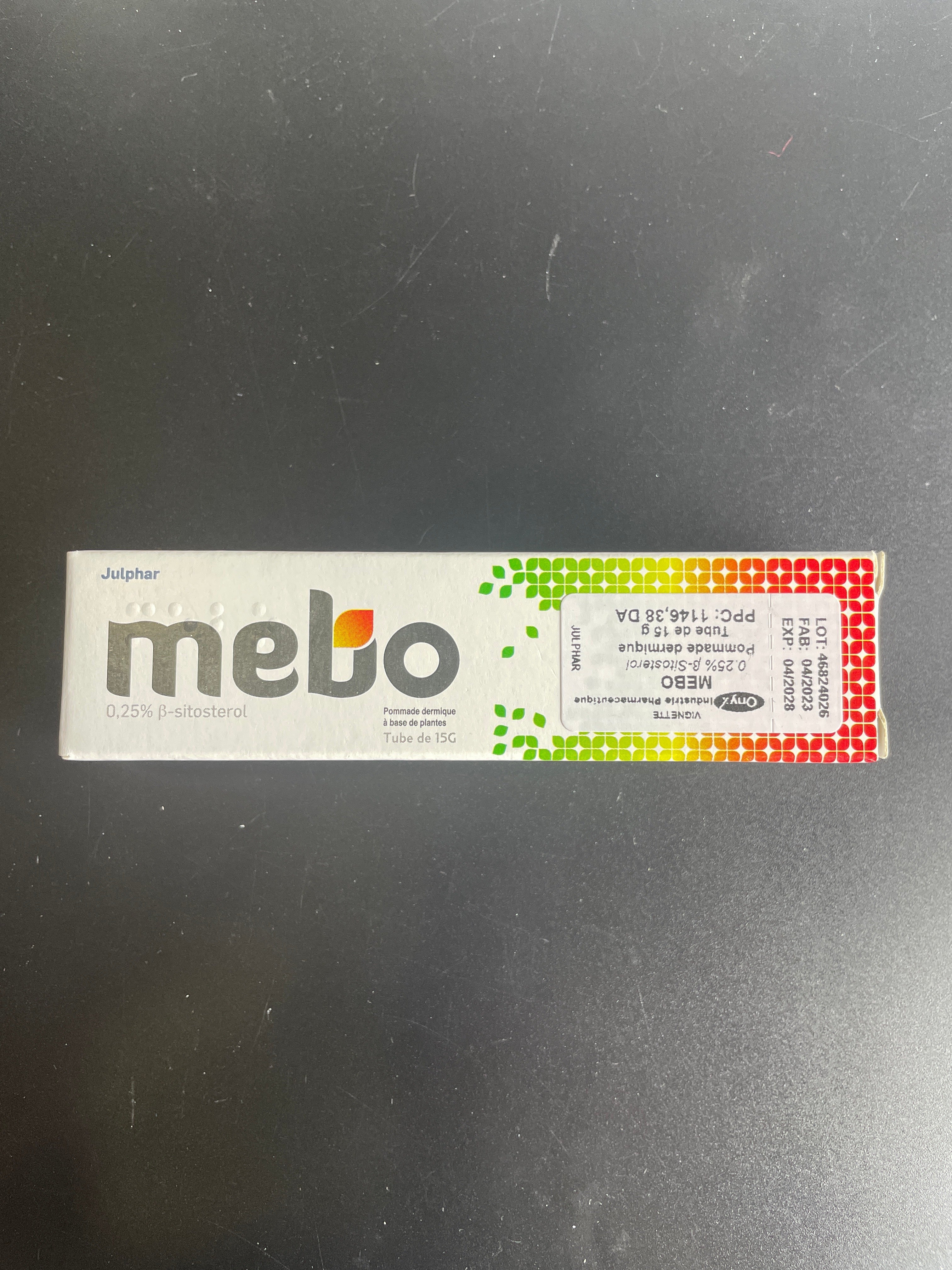 Julphar mebo 15g