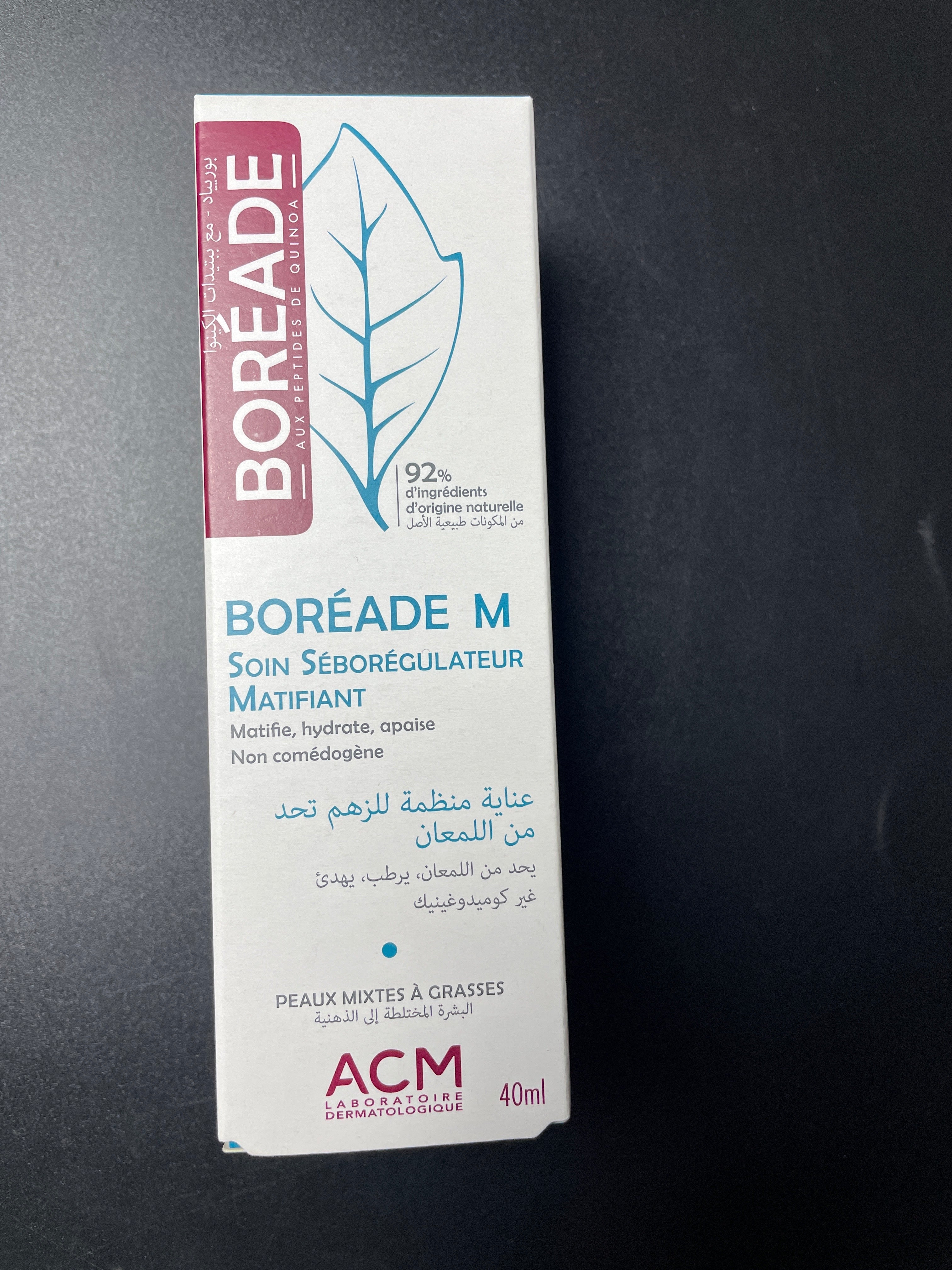 ACM BORÉADE M soin séborégulateur matifiat 40ml