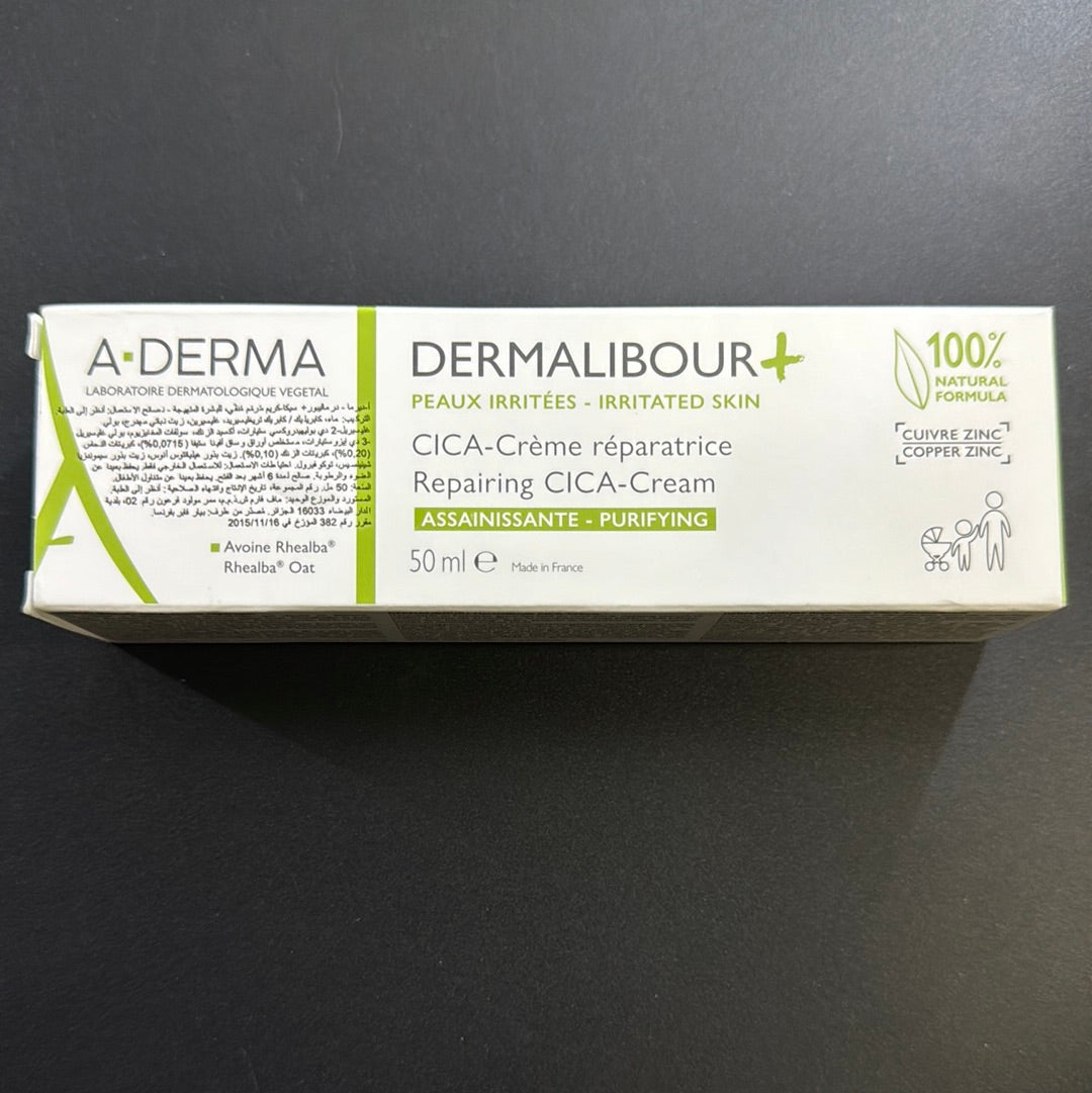 A derma dermalibour cica creme reparatrice 50ml