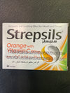 Strepsils pastille orange vit c