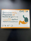 Evexia Betaine HCL Pepsine et Racine de gentiane B/20