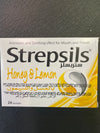 Strepsils pastille honey&lemon