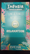 Evexia tisane de plantes naturelles bio 75g relaxation