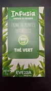 Evexia tisane de plantes naturelles bio thé vert 75g