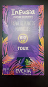 Evexia tisane de plantes naturelles bio 75g toux