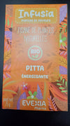 Evexia tisane de plantes naturelles bio 75g pitta énergisante